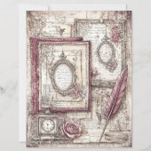 Victorian & Lace Scrapbook Paper  (正面)