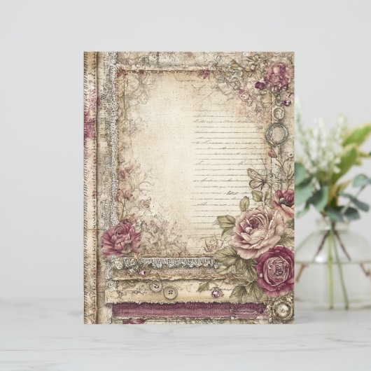 Victorian & Lace Scrapbook Paper  (スタンド正面)