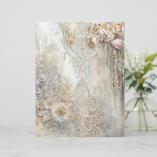 Victorian Lace Scrapbook Sheet (スタンド正面)