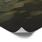 Victorian Lady by the Water Digital Printable ポスター (角)