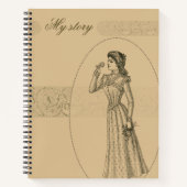 Victorian Lady Journal ノートブック (正面)