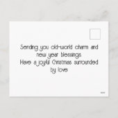 Victorian London Winter Wonderland シーズンポストカード (裏面)