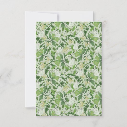 Victorian Meadow - RSVP card vertical (裏面)