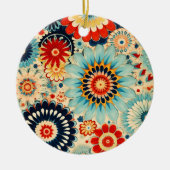 Victorian Millefiori Elegance セラミックオーナメント (正面)
