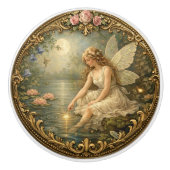 Victorian Moonlight Fairy Knob セラミックノブ (正面)