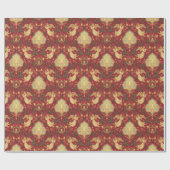 Victorian Nativity Angels Christmas Wrapping Paper ラッピングペーパー (フラット)