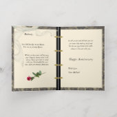 Victorian of Color Foil Greeting Card 箔グリーティングカード (内側レイダウン)