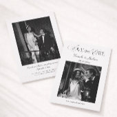 Victorian Old Money Wedding Save the Date Photo 招待状