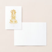 Victorian Porcelain Doll Stamp 箔カード (ディスプレー)