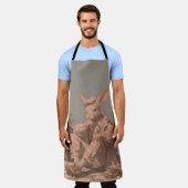 Victorian Rabbit エプロン (着用した状態)