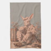 Victorian Rabbit キッチンタオル (縦)