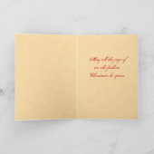 Victorian Santa Christmas Card シーズンカード (内部)