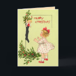 Victorian Santa Christmas Card シーズンカード<br><div class="desc">Make your Holidays special with an antique Christmas Card. Vintage Christmas Cards from an era gone by,  lovingly restored.</div>