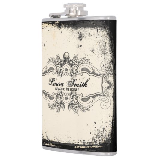 Victorian Skull フラスク (左)