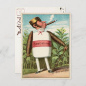 Victorian Smoking Postcard ポストカード (正面/裏面)