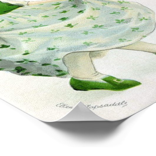 Victorian St Patrick's Day ポスター (角)