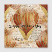 Victorian Steampunk Collage of Hot Air Balloons (正面)