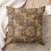 Victorian Steampunk Gears クッション (ブランケット)