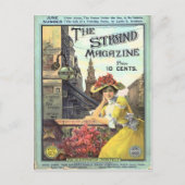Victorian Strand Magazine Cover Illustration ポストカード (正面)