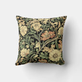 Victorian-style floral pattern  クッション (裏面)