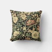 Victorian-style floral pattern  クッション (正面)