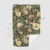 Victorian-style floral pattern  ゴルフタオル (インサイチュ)