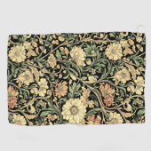 Victorian-style floral pattern  ゴルフタオル (横)