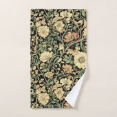 Victorian-style floral pattern  バスタオルセット (ハンドタオル)