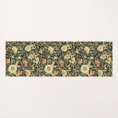 Victorian-style floral pattern  ヨガマット (正面(横))