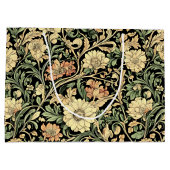Victorian-style floral pattern  ラージペーパーバッグ (裏面)