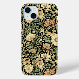 Victorian-style floral pattern  iPhone 15 miniケース