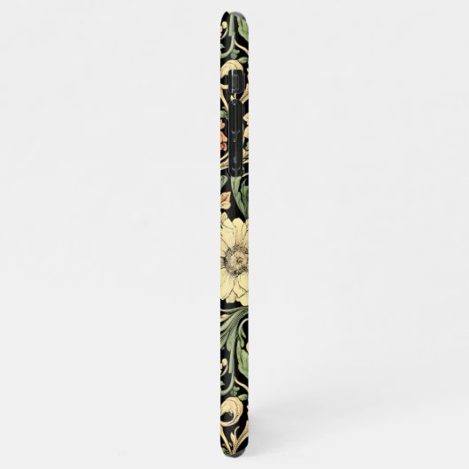 Victorian-style floral pattern  iPhoneケース (左側)