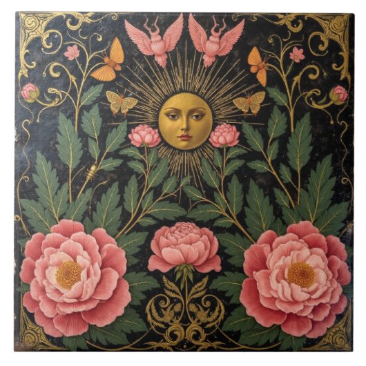 Victorian Sun Maiden タイル (正面)