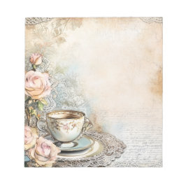 Victorian Tea Party notepad ノートパッド