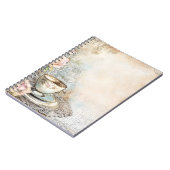 Victorian Tea Party Spiral Photo Notebook ノートブック (左側)