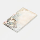 Victorian Tea Party sticky note ポストイット (アングル)
