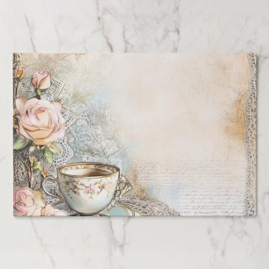 Victorian Tea Party Tearaway Paper Pad ペーパーパッド (正面)