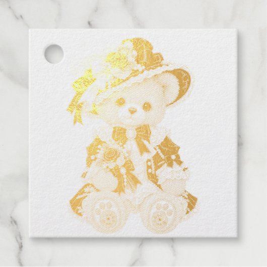 Victorian Teddy Bear フェイバータグ (正面)