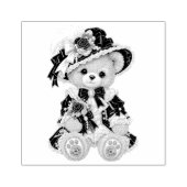 Victorian Teddy Bear ラバースタンプ (インプリント)