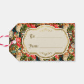 Victorian Vintage Christmas ギフトタグ (裏面横)