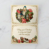 Victorian Vintage Christmas シーズンカード (内部)