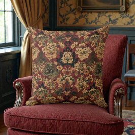 Victorian Vintage Floral クッション