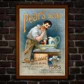 Victorian Vintage Soap Advertising ポスター