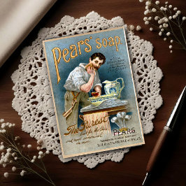 Victorian Vintage Soap Advertising ポストカード