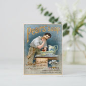 Victorian Vintage Soap Advertising ポストカード (スタンド正面)