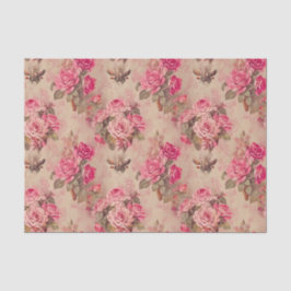 Victorian Vintage Style Roses Tissue Paper 薄葉紙