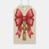 Victorian Watercolor Santa Christmas Collection ギフトタグ (裏面)