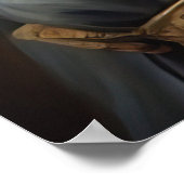 Victorian Yorkshire Terrier in Clothes Whimsical  ポスター (角)