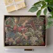 Victorian Yuletide Abundance Wrapping Paper 薄葉紙 (ギフト)