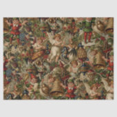 Victorian Yuletide Abundance Wrapping Paper 薄葉紙 (正面)